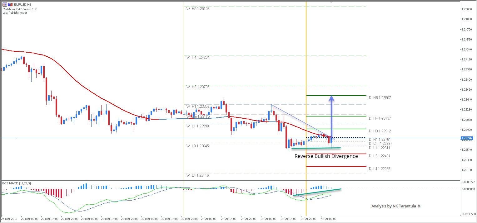u-turn reversal pivot At Bullish  Reverse Nenad  Blog EUR/USD Divergence Kerkez
