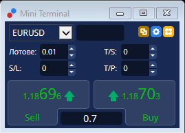 Поставяне на чакаща поръчка чрез Mini Terminal