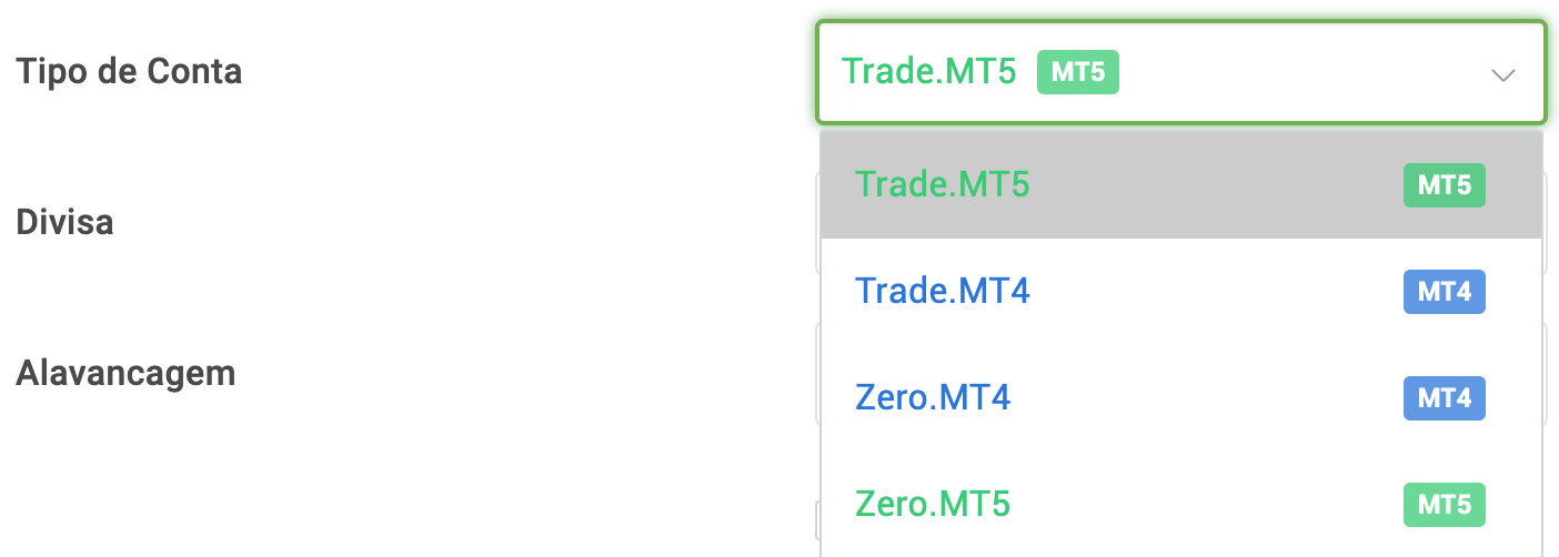 Abrir Conta Forex - Tipos de contas de Trading Disponíveis para abrir na Admiral Markets