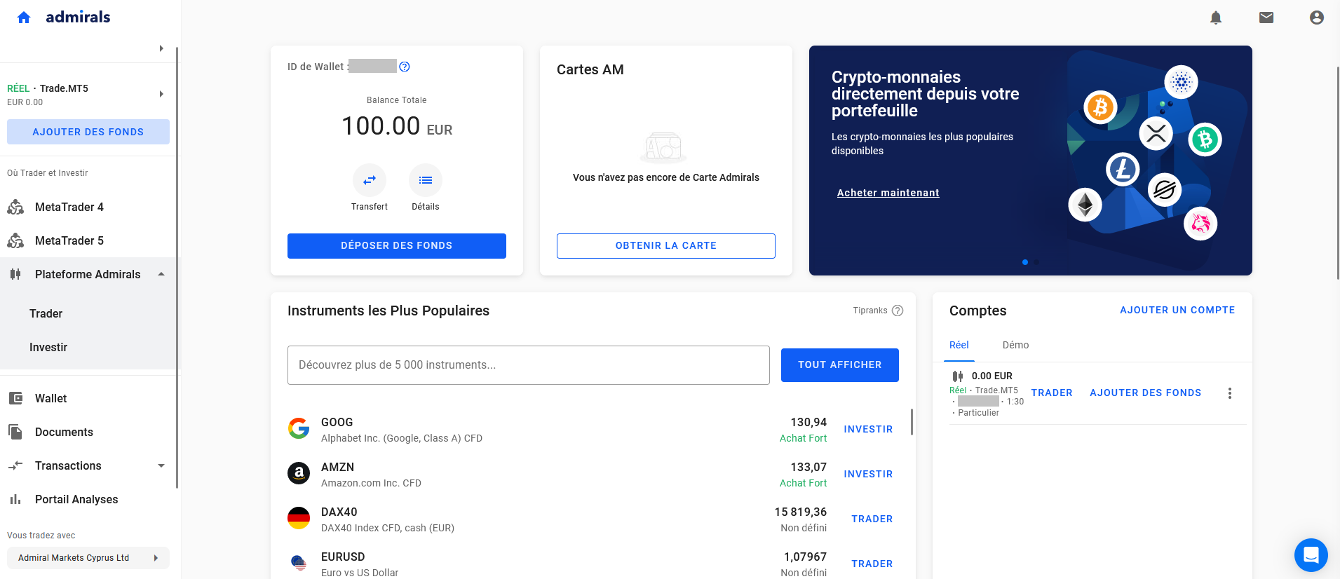 Comment Faire un Retrait de votre Compte de Trading Broker