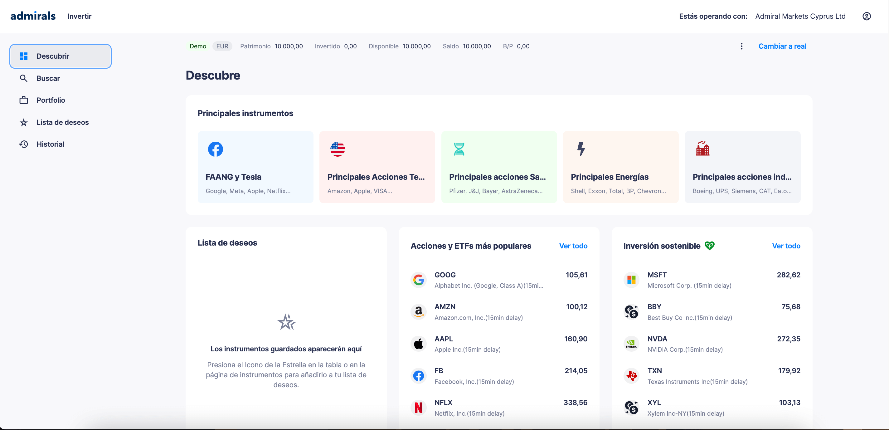 Descubrir Native Trading