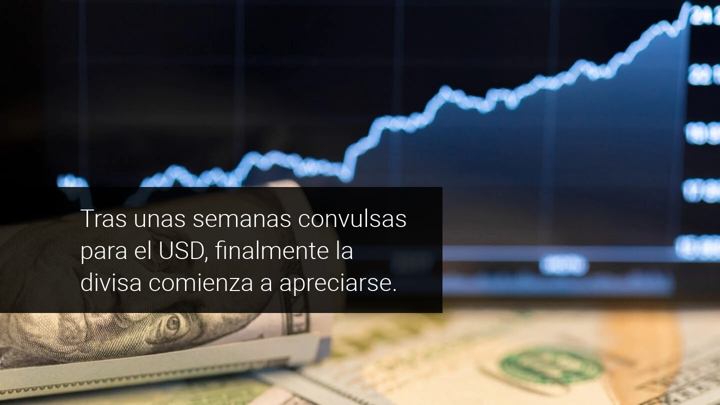 Dolar comienza a apreciar