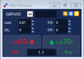 GDP MT5 mini terminal