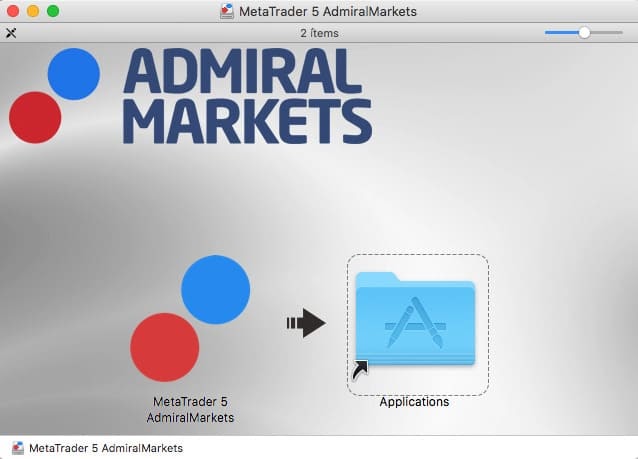 įdiekite „MetaTrader 5“, skirtą „Mac“ sistemai