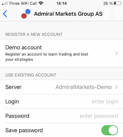 MetaTrader 5 App Login