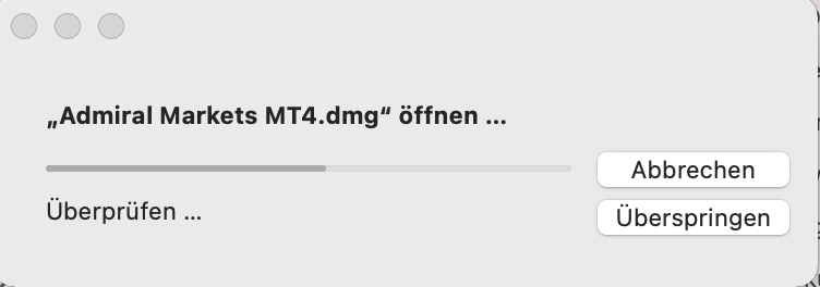 MT4 für Mac Installation
