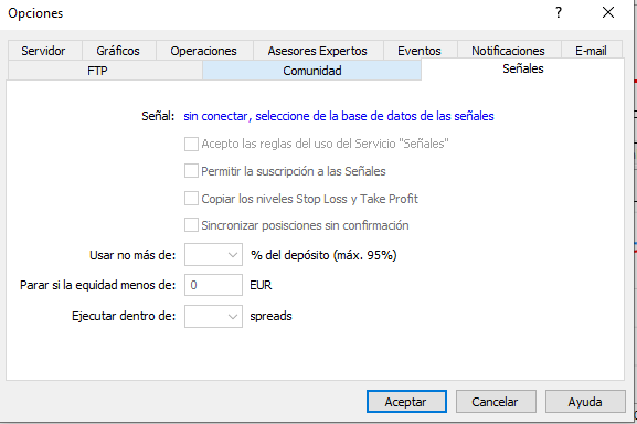 MetaTrader5 Forex szignálok