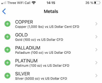MT5 app add symbol