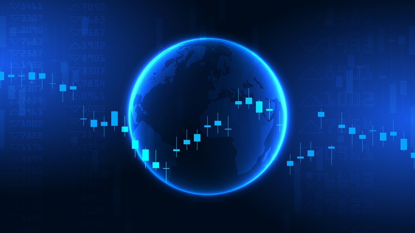 Trading chart after receiving a forex deposit bonus