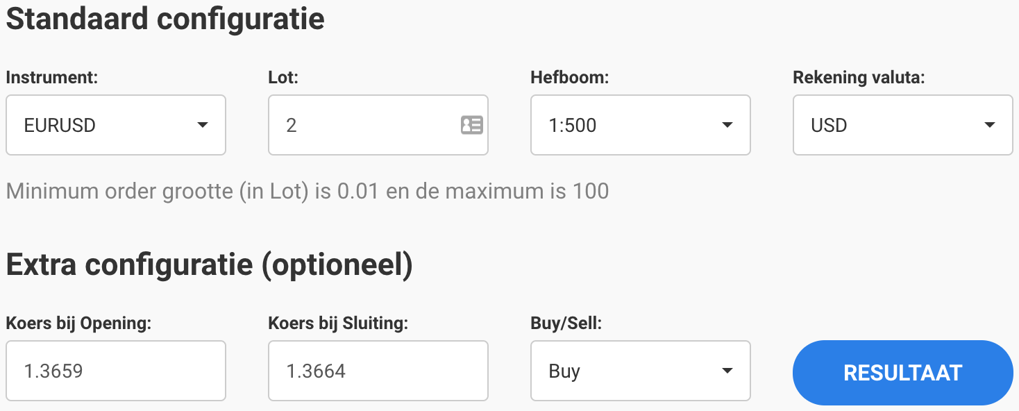 Forex trading income calculator