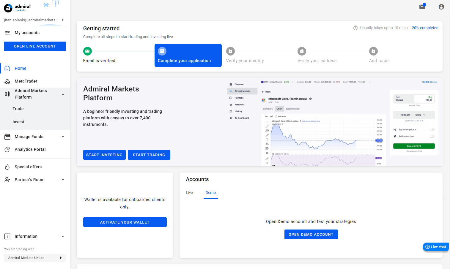 Dashboard Tutorial: Supercharge Your Admiral Markets Experience!