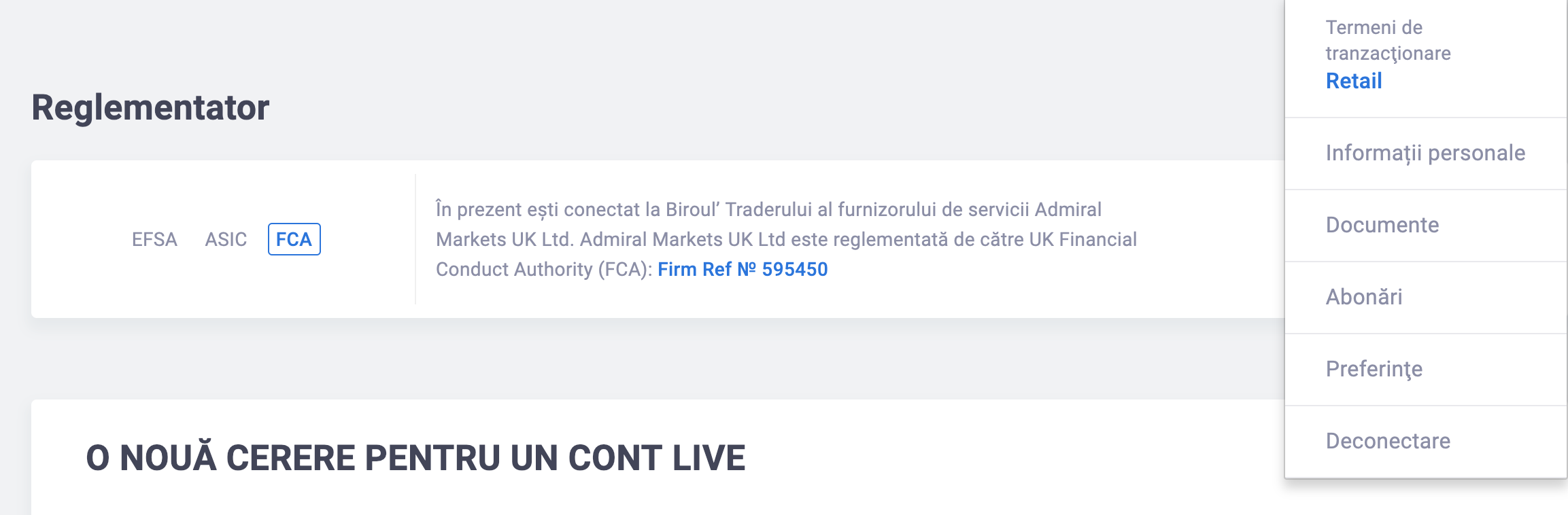 documente pentru deschiderea unui cont de tranzactionare online
