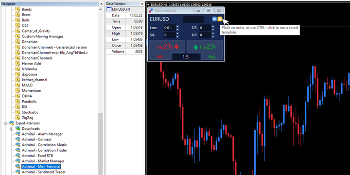 So geben Sie eine OCO Order im MetaTrader auf