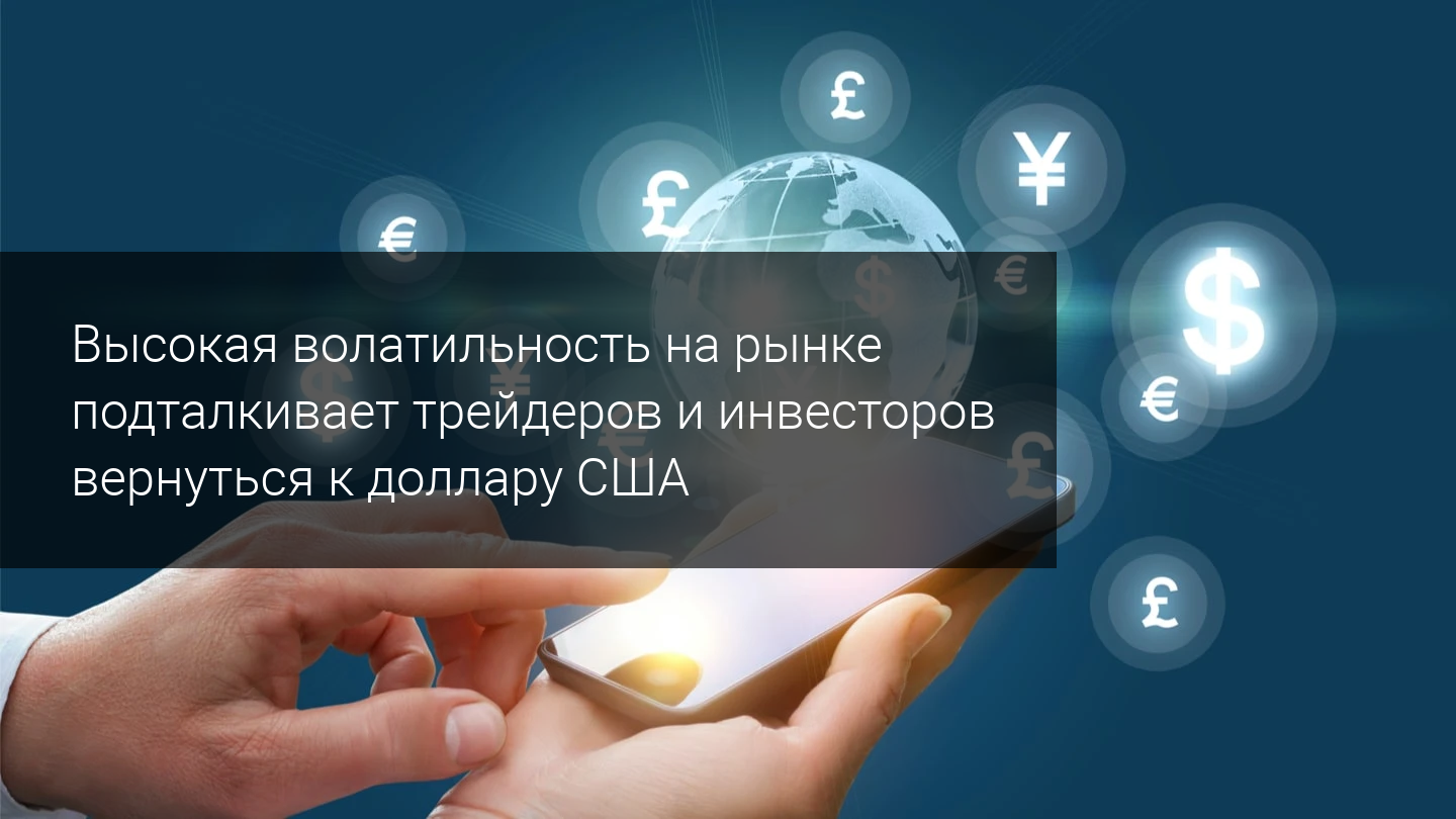Высокая волатильность на рынке подталкивает трейдеров и инвесторов вернуться к доллару США