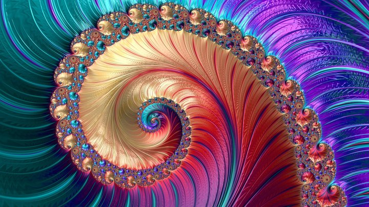 Imagem em espiral que nos indica como operar com o indicador fractal