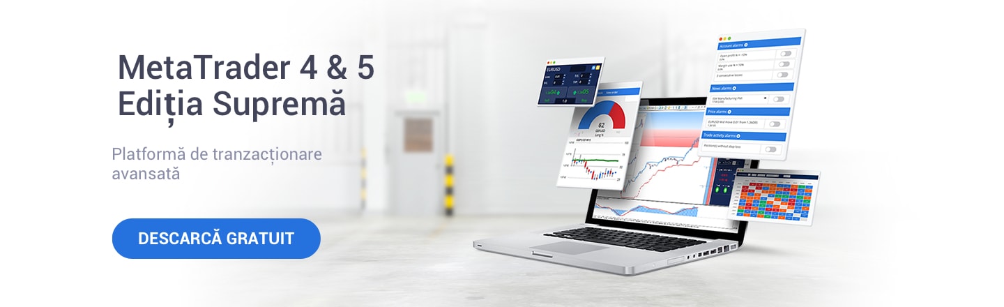Ediția Supremă a platformei MetaTrader 5 oferită de Admiral Markets