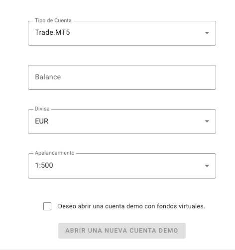 cuenta trading metatrader 4