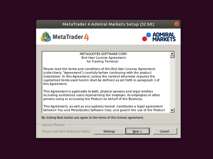 версия для Linux MT4