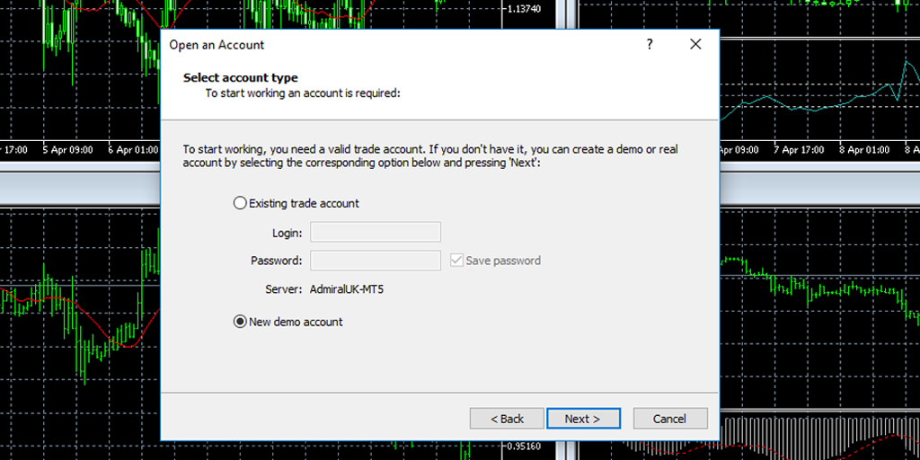 metatrader 5 kauplemiskonto avamine