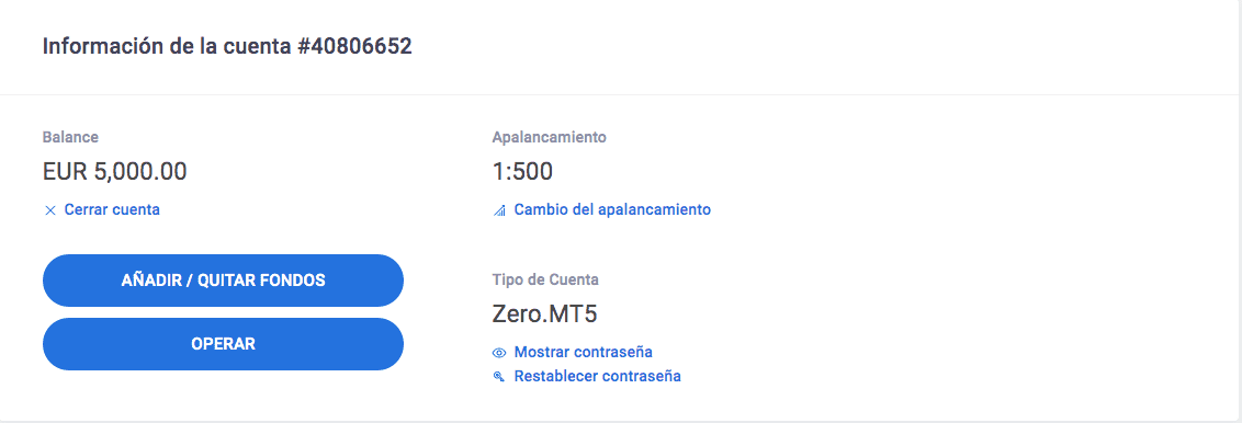 cuenta demo trading
