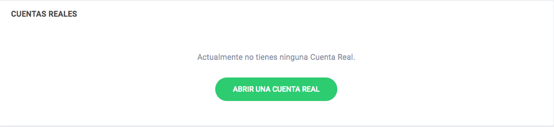 cuenta real trading