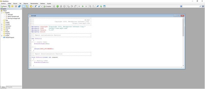 PROGRAMMAZIONE MQL4