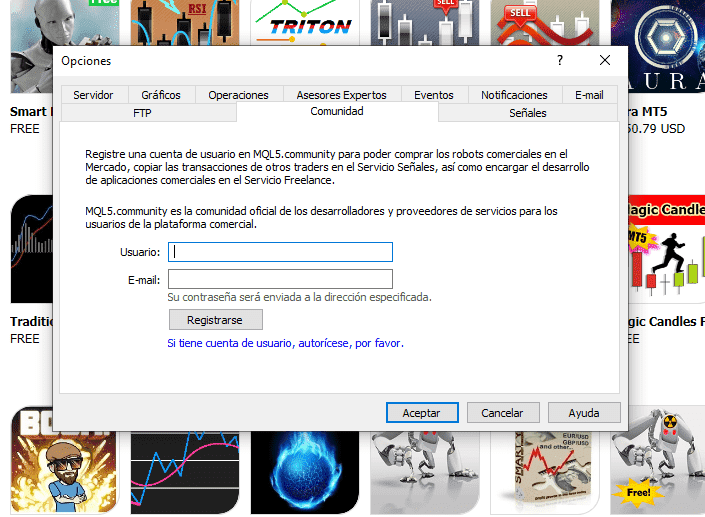 CURSO MQL5 MARKETS