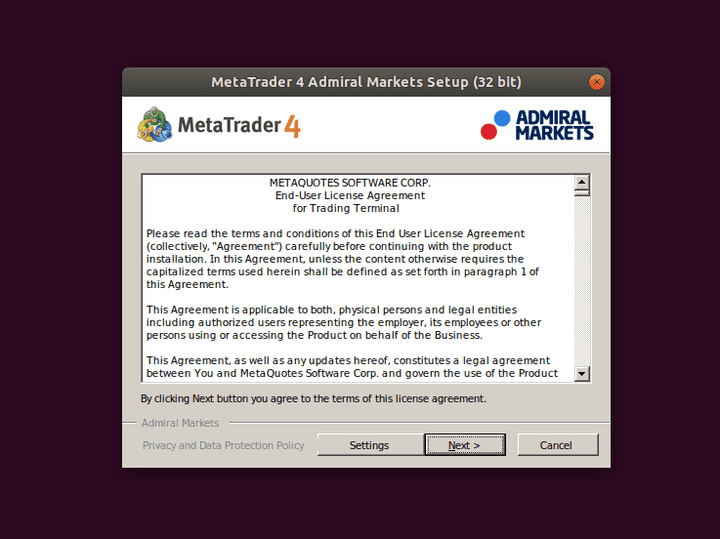 instalar metatrader linux