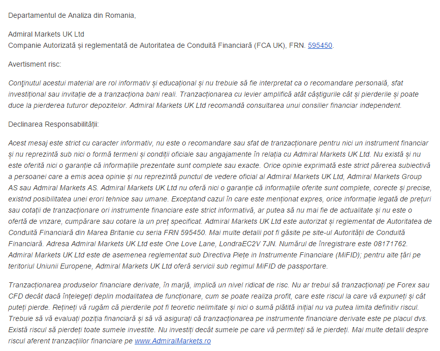 Forex disclaimer