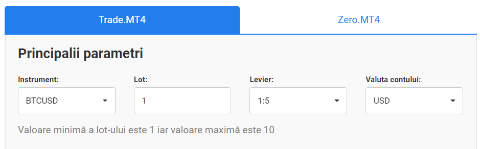 valoarea unui lot cfd pe criptomonede