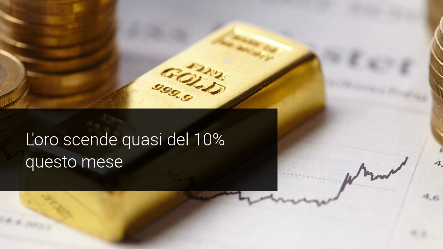 oro calo gennaio