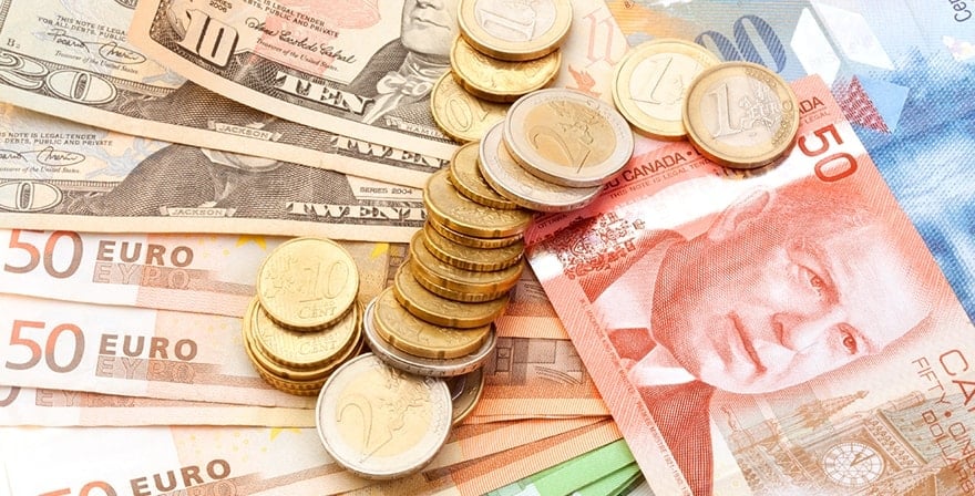 Verschillende valuta